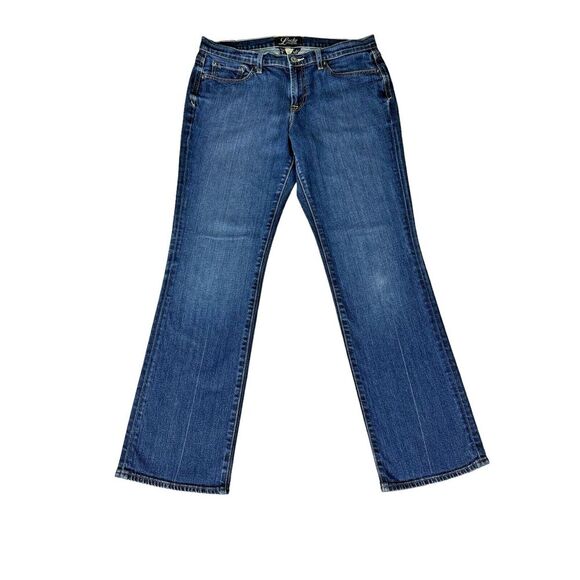 Lucky Brand Dungarees by Gene Montesano‎ Womens Jeans - Mid Rise, Size 12/31 - Picture 1 of 14